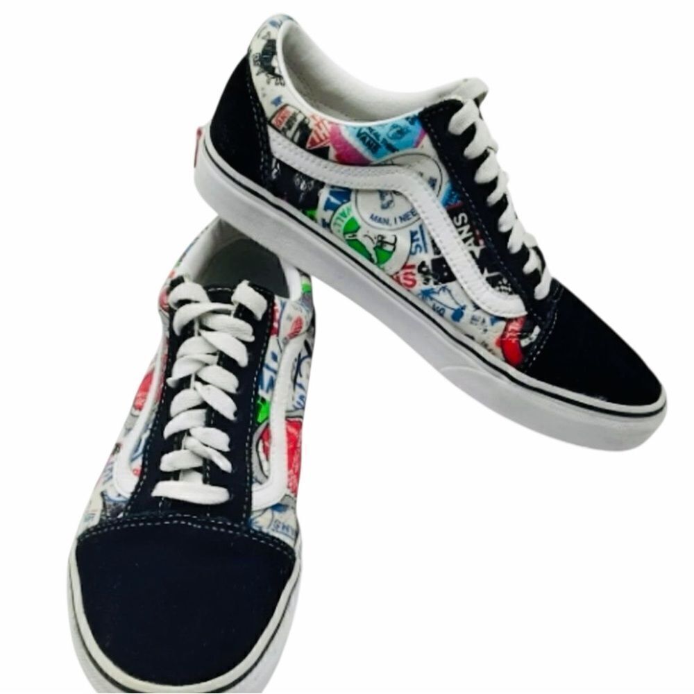 Van's Unisex Mash Up Old Skool Sneakers Size Men's 7 Women's 8,5‎